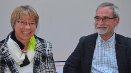 Wird von den Freien Wählern unterstützt: Bellenbergs Bürgermeisterin Simone Vogt-Keller und FWG-Fraktionsvorsitzender und Zweiter Bürgermeister Kurt Bucher.  
