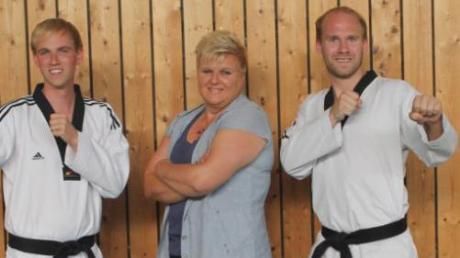 Die Leiter der neuen Taekwondo-Abteilung des Turn- und Sportvereins Buch (von links): Fabian Maucher, Judith Popp und Florian Sturm. 