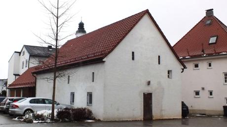 Der Stadel im Hof des Rathauses wurde vor mehr als 90 Jahren gebaut. Er gehörte zum Wohnhaus des ehemaligen Bürgermeisters Johann Knaur.