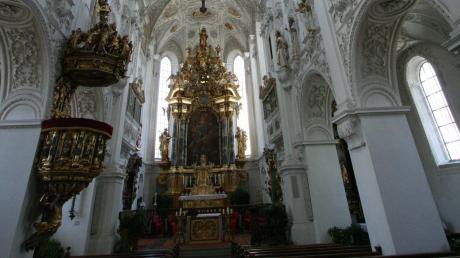 Die Wallfahrtskirche in Kirchhaslach ist ein Baudenkmal mit nationaler Bedeutung. 