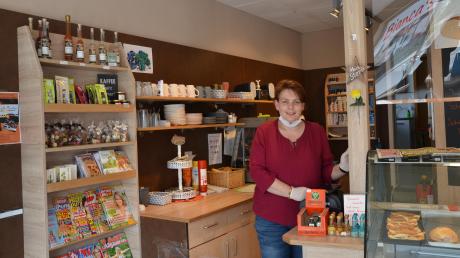 Bianca Pistel-Hämmerle ist es zu verdanken, dass sich der einzige Laden in Unterroth nun schon über ein Jahr halten konnte. Die Geschäftsfrau geht auf die Wünsche der Kunden ein. 	 	