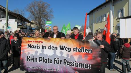 Demonstration  in Vöhringen