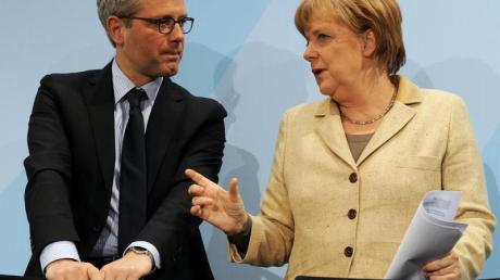 Kanzlerin Angela Merkel und ihr Umweltminister Norbert Röttgen (beide CDU). dpa