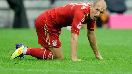 Auch Arjen Robben wird es dieses Jahr noch mit dem übermächtigen Team des FC Augsburg zu tun bekommen.