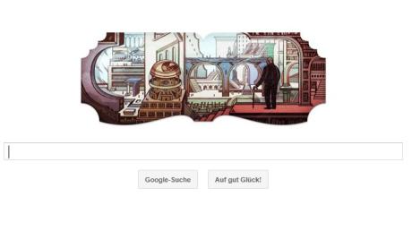 Jorge Kuis Borges wäre heute 112. Jahre alt geworden - Grund genug für Google, ihm ein eigenes Doodle zu widmen.