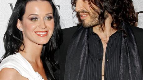 Sängerin Katy Perry und ihre Ehemann Russel Brand.