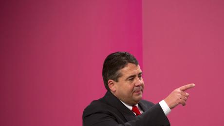 SPD-Chef Sigmar Gabriel: kein Mann für die Option B.