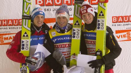 Diese drei Österreicher gilt es zu schlagen: Gregor Schlierenzauer, Andreas Kofler und Thomas Morgenstern.