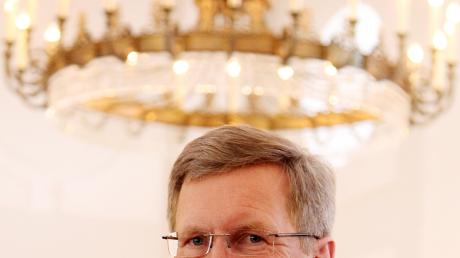 Bundespräsident Christian Wulff aufgenommen am Dienstag (10.01.2012) im Schloss Bellevue in Berlin während des Neujahrsempfangs für Diplomaten. 