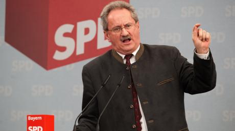 Christian Ude am politischen Aschermittwoch der SPD.
