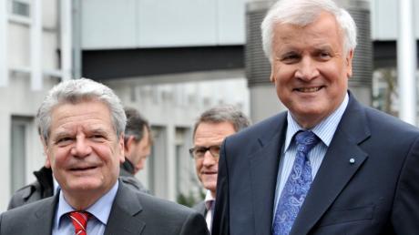 Joachim Gauck zu Besuch in München: Gauck kann bei der Bundespräsidenten-Wahl diesmal auf breite Unterstützung aus Bayern zählen.