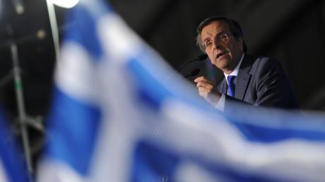 Antonis Samaras, der Vorsitzende der griechischen Partei "Nea Dimokratia" (ND)