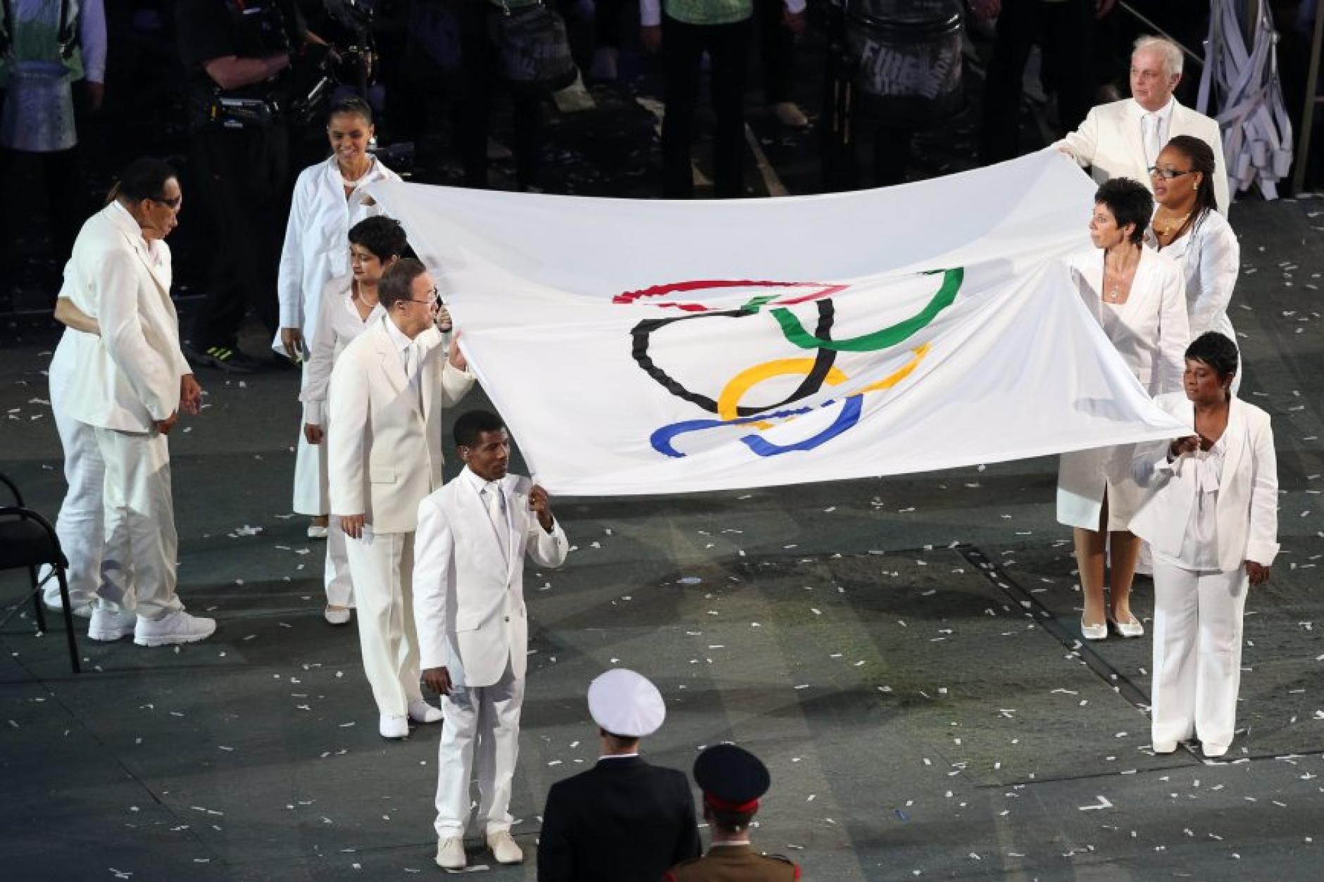 Olympia 2012: Impressionen von der Eröffnungsfeier ...