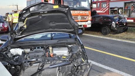 Auf der A8 bei Burgau ist ein Autofahrer ums Leben gekommen. 