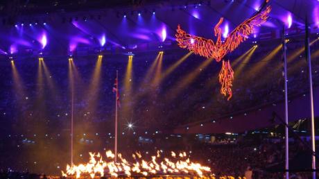 Mit einer bombastischen Show gingen die Olympischen Spiele in London zu Ende.