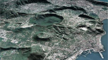 Direkt neben der italienischen Millionenstadt Neapel liegt ein Supervulkan. 