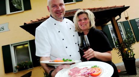 Falko und Monique Rosenburg kochen an Sonntagen manchmal für 200 Gäste.