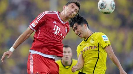 Der FC Bayern München und Borussia Dortmund sind im Supercup 2013 aufeinandergetroffen.
