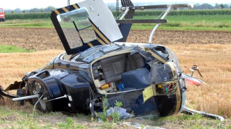 Im Juli 2008 war dieser Hubschrauber in Westendorf abgestürzt. 