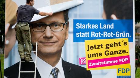 Mit 4,8 Prozent scheiterte die FDP knapp an der Fünf-Prozent-Hürde.