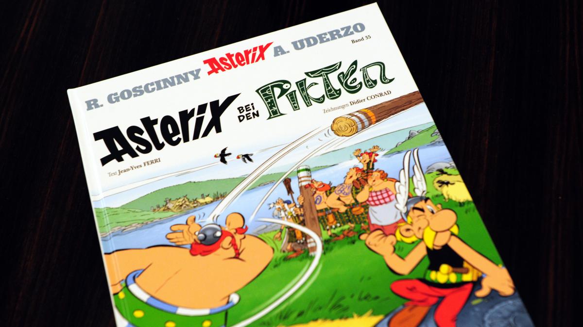 Asterix Bei Den Pikten Beim Teutates Ab Heute Gibt Es Den Neuen Asterix Band Augsburger Allgemeine