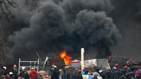 Die Lage in Kiew gerät völlig außer Kontrolle.