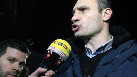 Vitali Klitschko will nun doch nicht Präsident der Ukraine werden