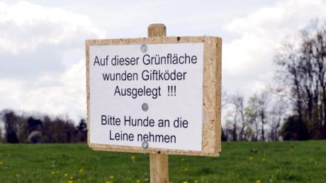 Im Internet wird vor Giftködern in den Wörnitzwiesen gewarnt.