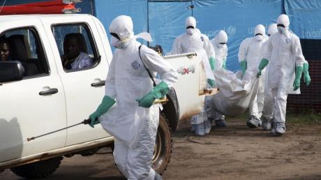 Die Ebola-Epidemie war vor vier Monaten in Westafrika ausgebrochen.