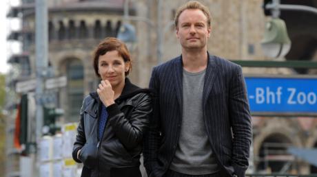 Meret Becker als Hauptkommissarin Nina Rubin und Mark Waschke als Hauptkommissar Robert Karow übernehmen beim Berliner "Tatort". 