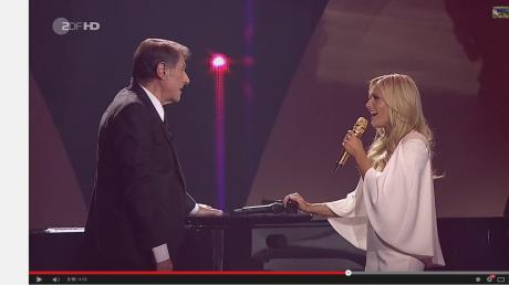 Bei der Helene Fischer-Show im ZDF war Udo Jürgens noch einmal zu sehen. Es waren bewegende Momente. 