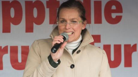 Tatjana Festerling tritt bei der Oberbürgermeister-Wahl in Dresden für Pegida an.