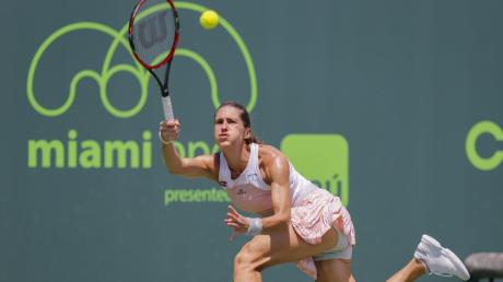 Nach ihrem Ausscheiden im Halbfinale von Miami, konnte Andrea Petkovic nun in Charleston ihr Auftaktmatch gewinnen. 