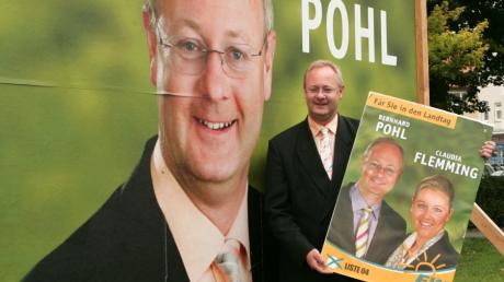 2008 zog Bernhard Pohl erstmals für die Freien Wähler in den Landtag ein. 
