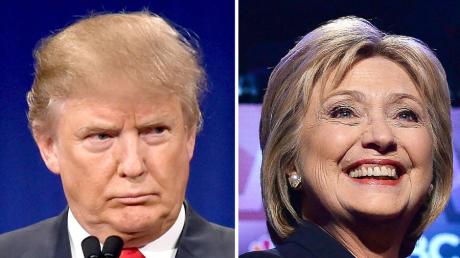 Sie beide wollen ins weiße Haus: Die Präsidenschaftskandidaten der USA, Hillary Clinton und Donald Trump, müssen im Wahlkampf einige Kritik einstecken.
