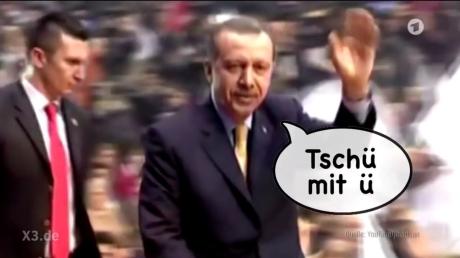 Das Satire-Video über den türkischen Staatschef  Erdogan wurde auf Youtube bereits über fünf Millionen Mal abgerufen. Das dürfte dem Politiker nicht gefallen.
