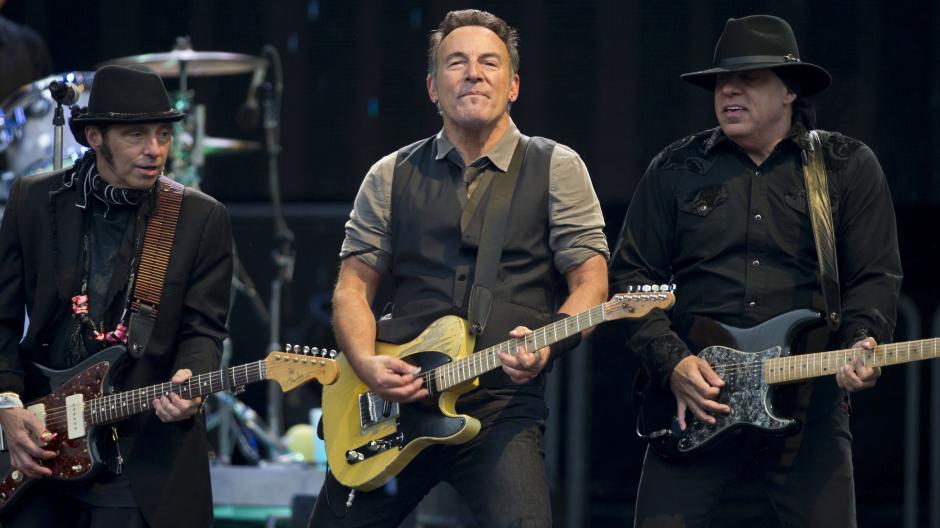 Madison Square Garden Bruce Springsteen Tanzt Mit Seiner 90