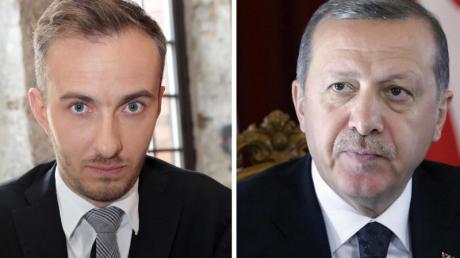 Werden keine Freunde mehr: Jan Böhmermann und der türkische Präsident Recep Tayyip Erdogan. 