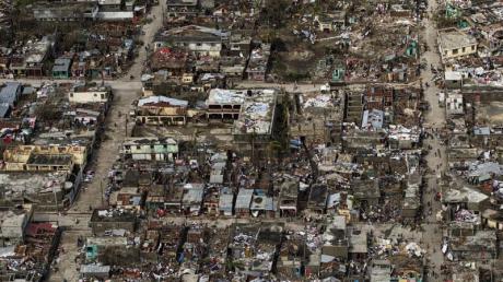 Hurrikan Matthew hat Haiti hart getroffen.