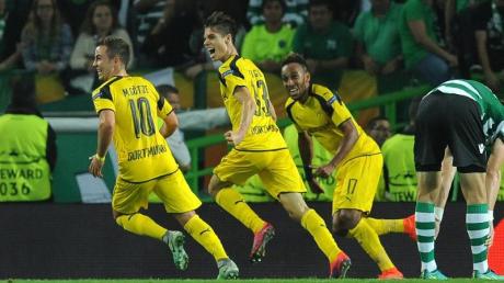 Borussia Dortmund will auch zuhause gegen Lissabon wieder jubeln.