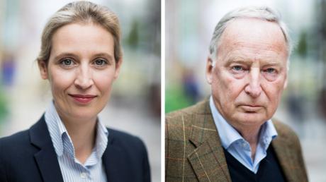 Alice Weidel und Alexander Gauland sind das AfD-Spitzenduo für die Bundestagswahl 2017.