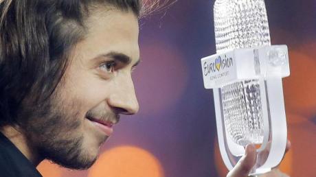 Der Sieger des 62. Eurovision Song Contest: Salvador Sobral aus Portugal.