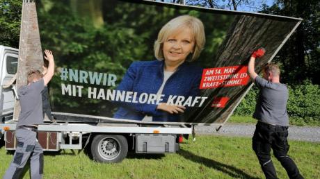 Die SPD ist der Verlierer der NRW-Wahl. Hannelore Kraft trat nach der Niederlage zurück.
