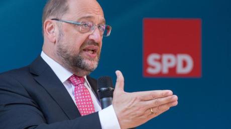 Kanzlerkandidat Martin Schulz ist mit seiner SPD in der Wählergunst weiter abgesackt.