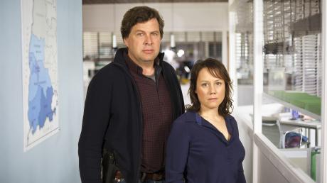 Das ist das neue "Tatort"-Ermittlerduo Friedemann Berg (Hans-Jochen Wagner) und Franziska Tobler (Eva Löbau) im Schwarzwald-Tatort "Goldbach".