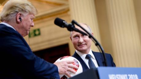Viel besprochen, viel erreicht: So bewertet Donald Trump sein Gipfeltreffen mit Wladimir Putin. Moskau sieht das ähnlich.