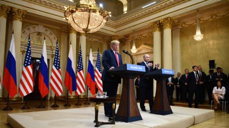 US-Präsident Donald Trump hat sich gegen Kritik an seinem Auftritt mit Russlands Staatschef Wladimir Putin in Helsinki verteidigt. 