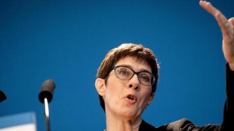 Annegret Kramp-Karrenbauer hat gute Chancen auf die Kanzlerkandidatur der CDU/CSU. 
