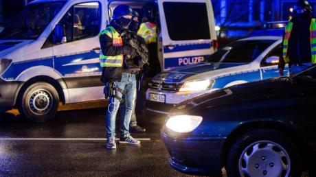 Polizeikontrollen an der deutsch-französischen Grenze.