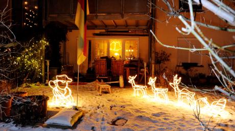 Ein Bild aus dem Archiv: Zuletzt lag in Augsburg 2010 Schnee an Heiligabend.